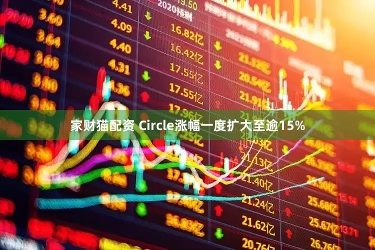 家财猫配资 Circle涨幅一度扩大至逾15%