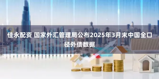 佳永配资 国家外汇管理局公布2025年3月末中国全口径外债数据